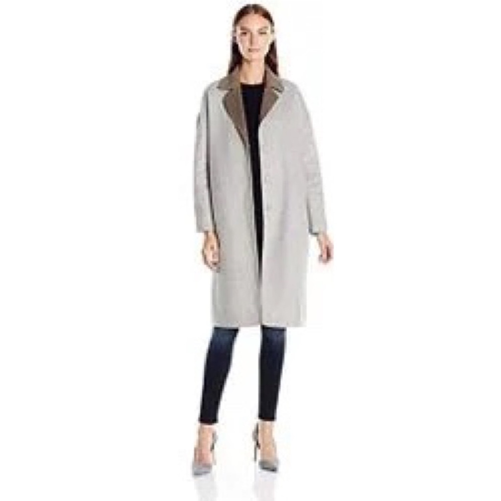 Bldwn Wool Cocoon Coat